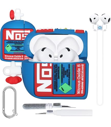 Amazon.com: Besoar for Airpod Pro 2019/Pro 2 Gen 2022 Case 3D Nos